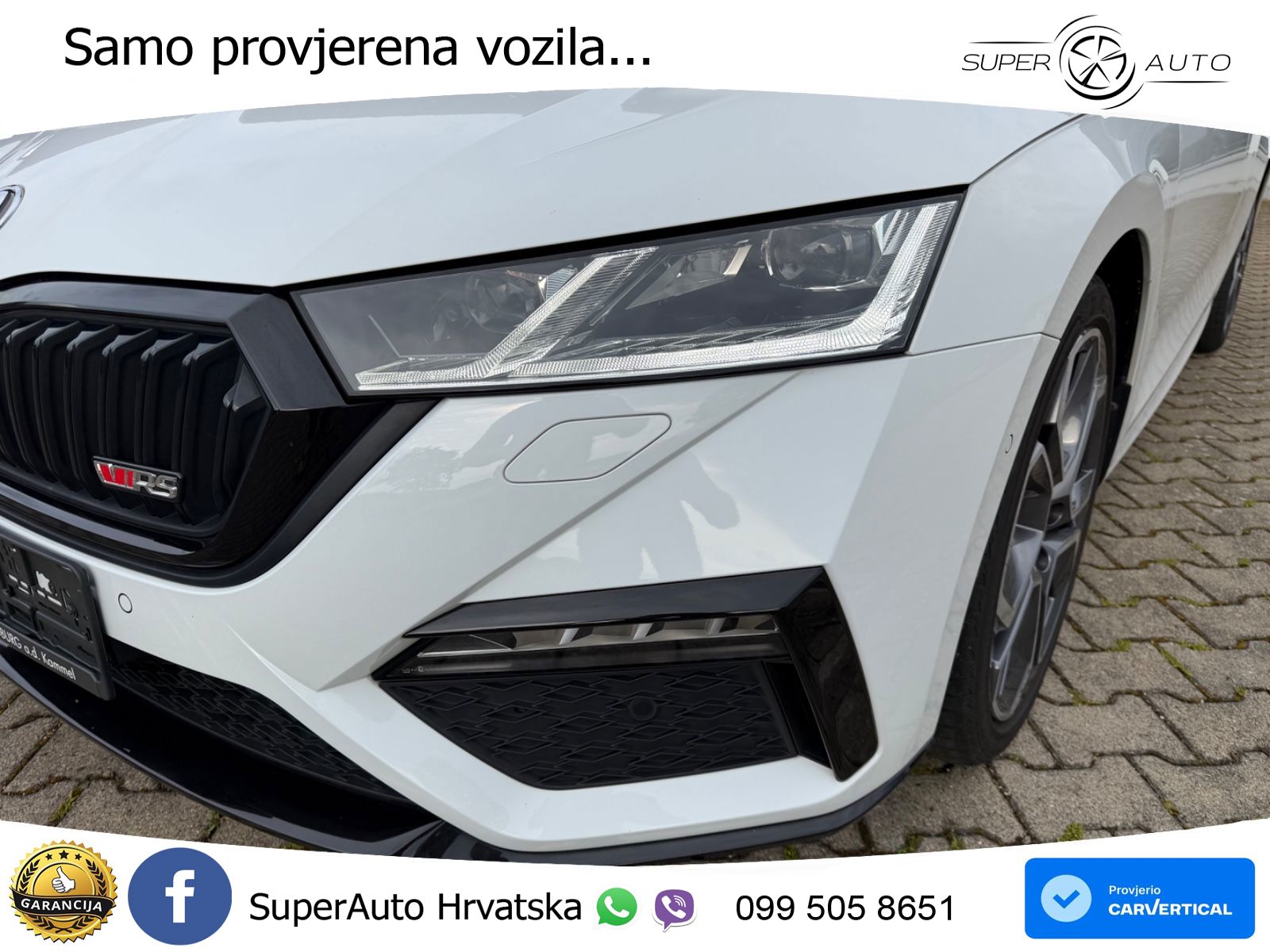 Škoda Octavia Combi RS 2.0 TDI (200 KS) DSG LED+GR SJED+ACC