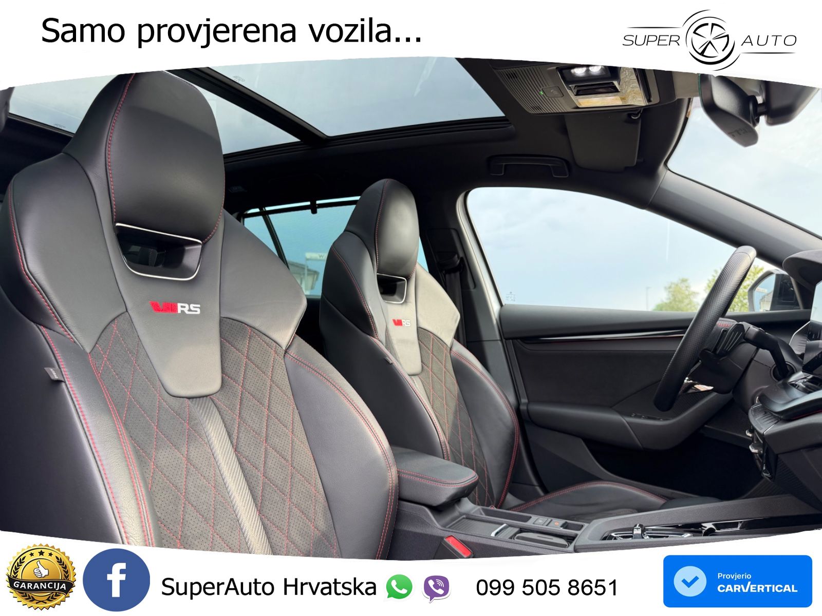 Škoda Octavia Combi RS 2.0 TDI (200 KS) DSG LED+GR SJED+ACC