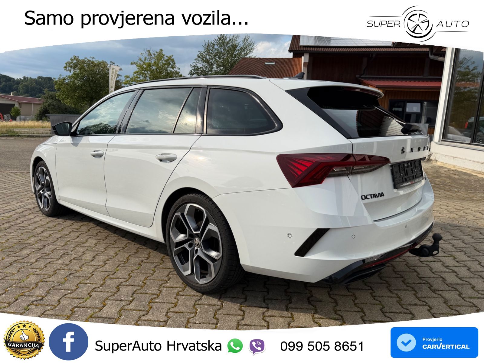 Škoda Octavia Combi RS 2.0 TDI (200 KS) DSG LED+GR SJED+ACC