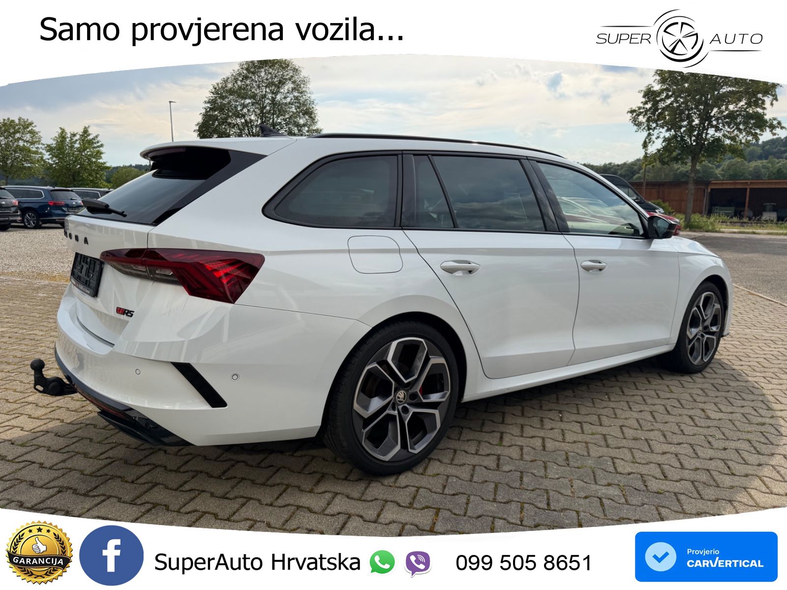Škoda Octavia Combi RS 2.0 TDI (200 KS) DSG LED+GR SJED+ACC