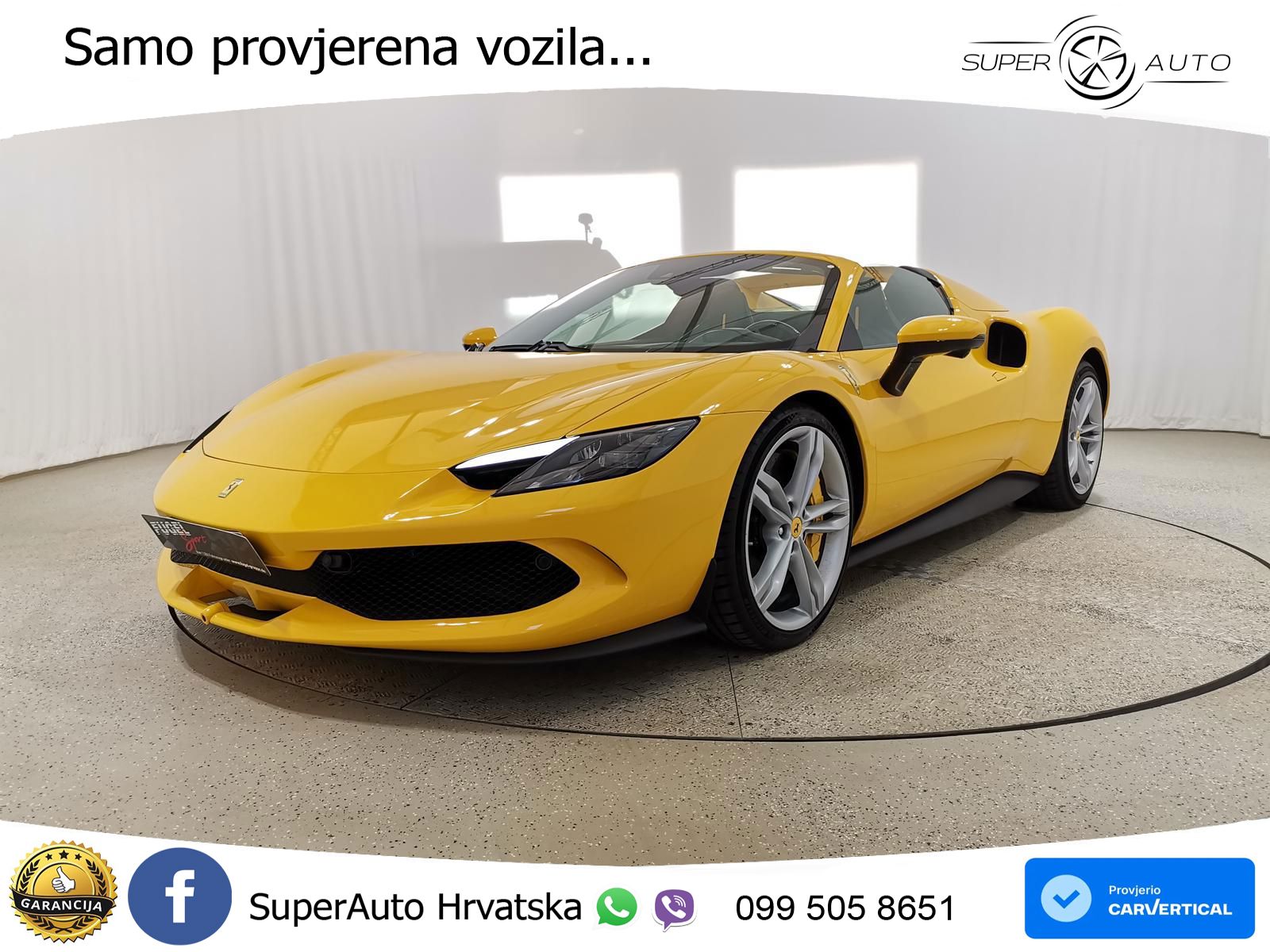 Ferrari 296 GTS 3.0 V6 (830 KS) F1 DCT