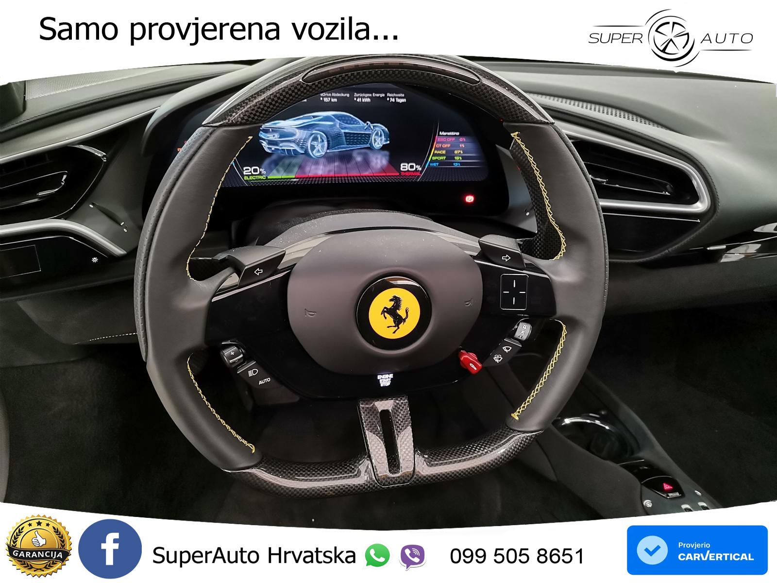 Ferrari 296 GTS 3.0 V6 (830 KS) F1 DCT