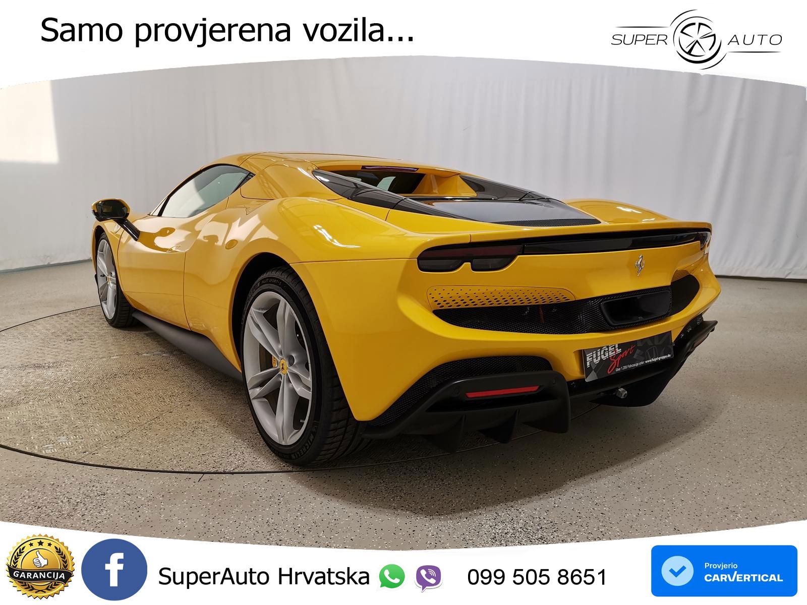 Ferrari 296 GTS 3.0 V6 (830 KS) F1 DCT