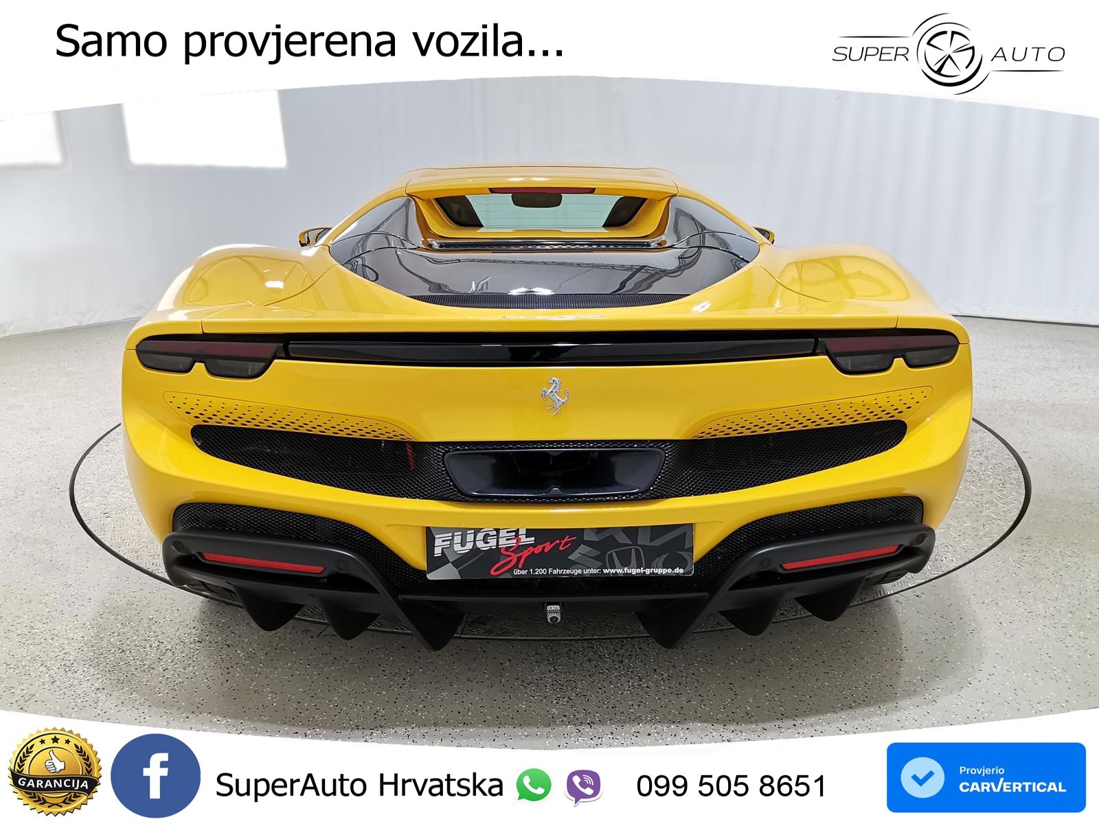 Ferrari 296 GTS 3.0 V6 (830 KS) F1 DCT