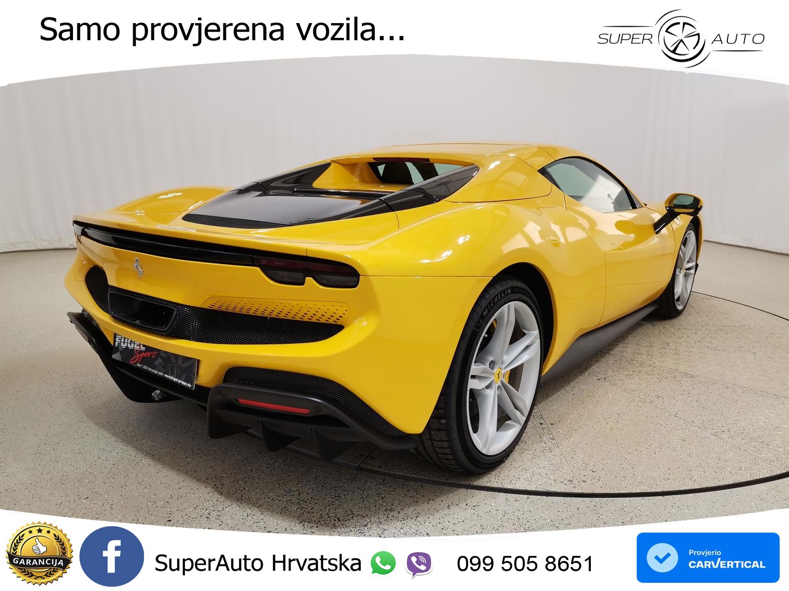 Ferrari 296 GTS 3.0 V6 (830 KS) F1 DCT