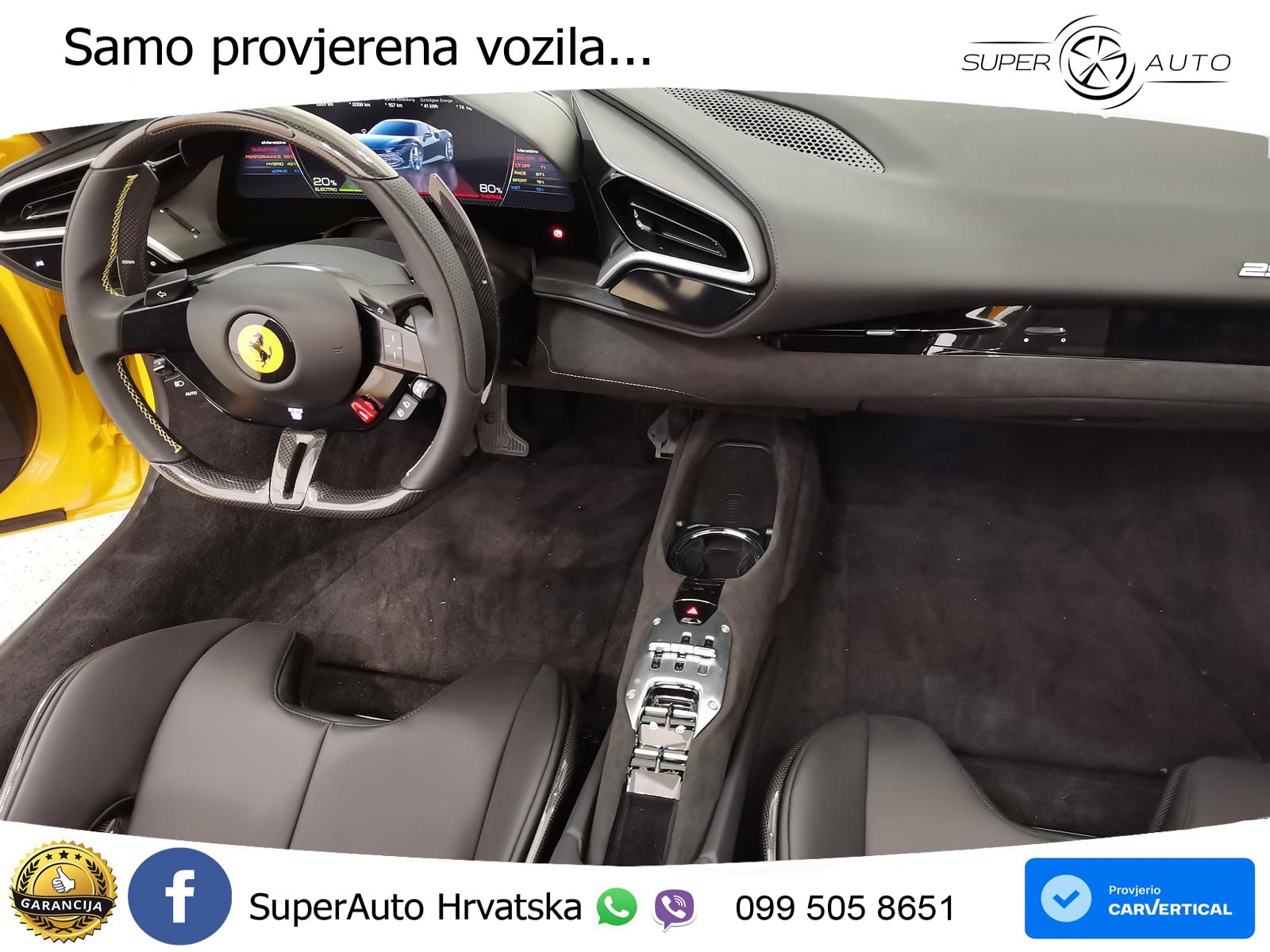 Ferrari 296 GTS 3.0 V6 (830 KS) F1 DCT