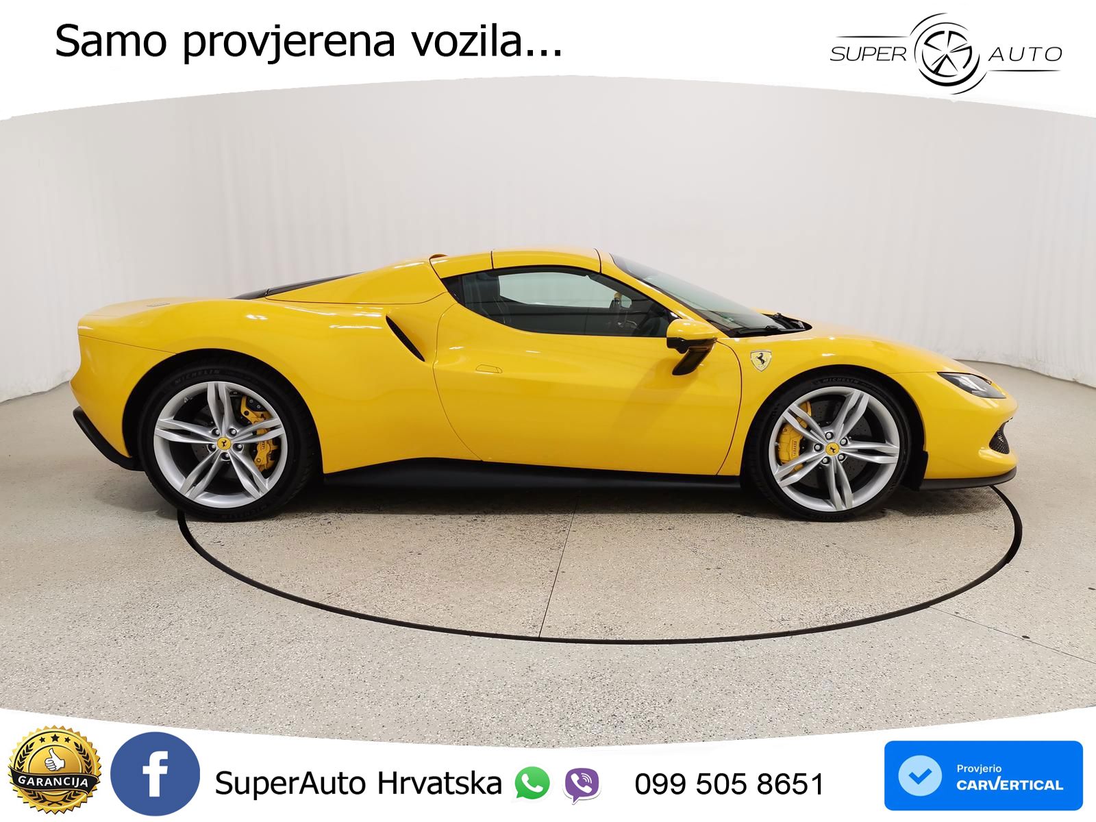 Ferrari 296 GTS 3.0 V6 (830 KS) F1 DCT