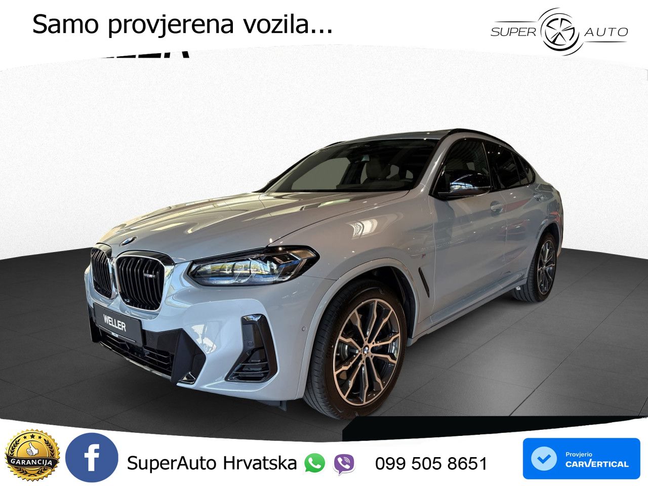 BMW X4 M40d (340 KS) xDrive Steptronic LED+GR SJED+ACC