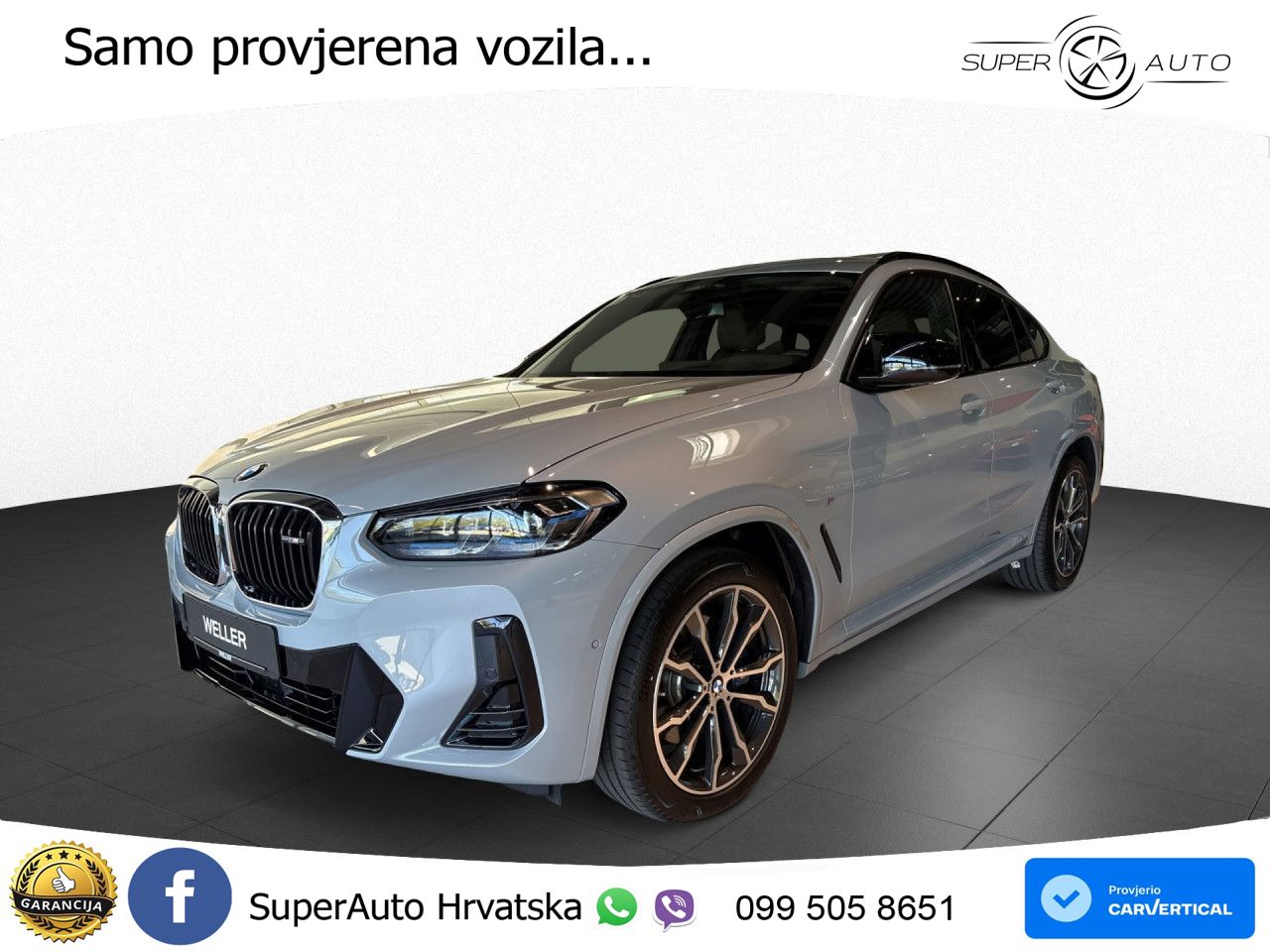 BMW X4 M40d (340 KS) xDrive Steptronic LED+GR SJED+ACC