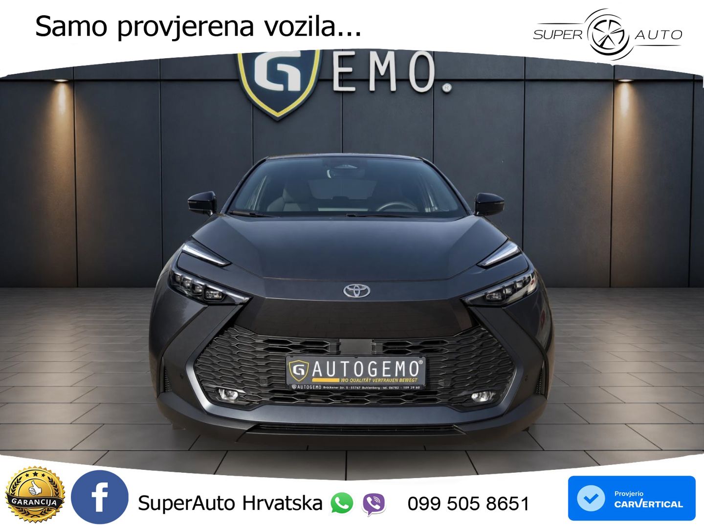 Toyota C-HR 2.0 (198 KS) Hybrid e-CVT Team Deutschland LED+GR SJED+ACC