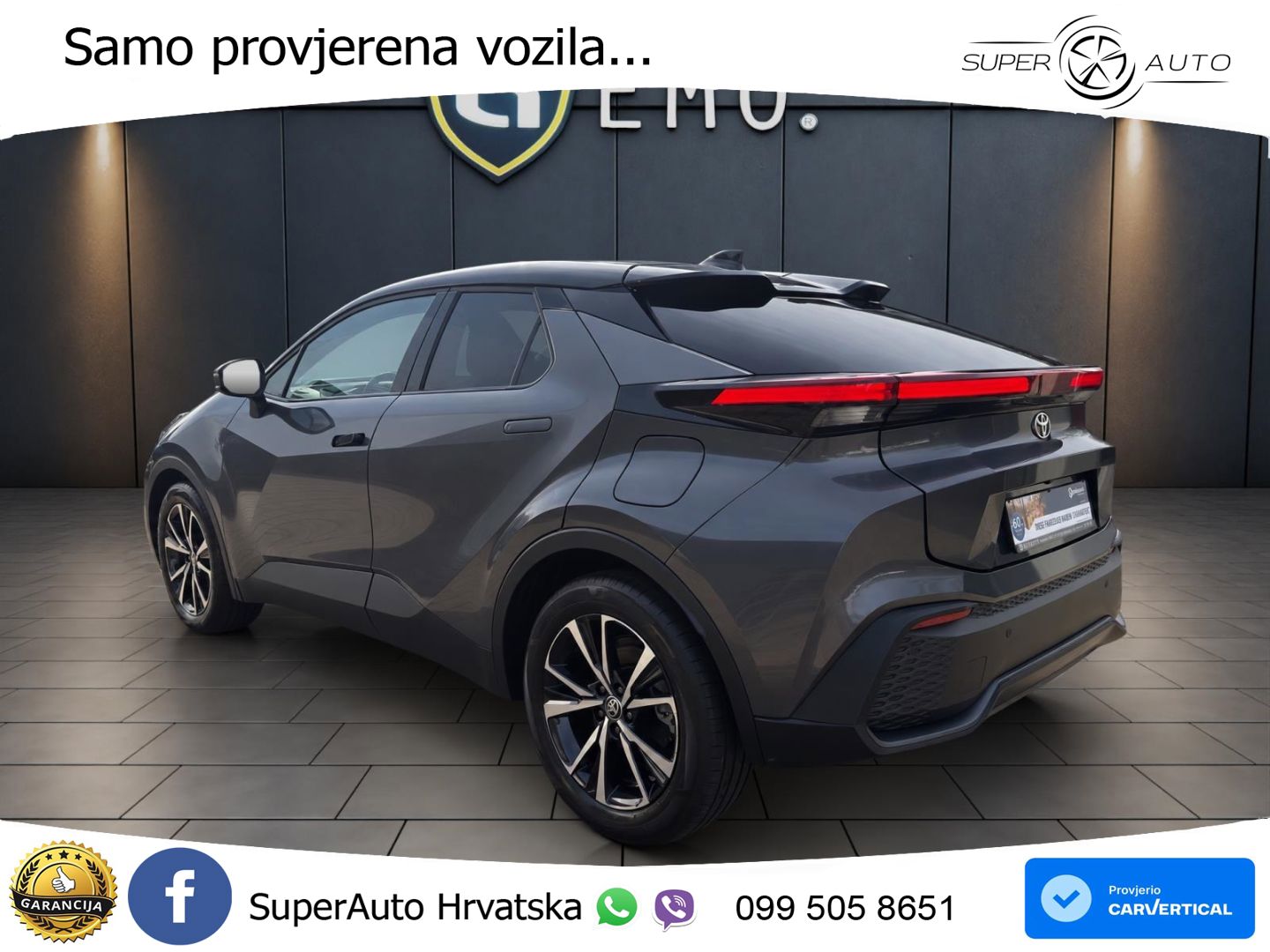 Toyota C-HR 2.0 (198 KS) Hybrid e-CVT Team Deutschland LED+GR SJED+ACC