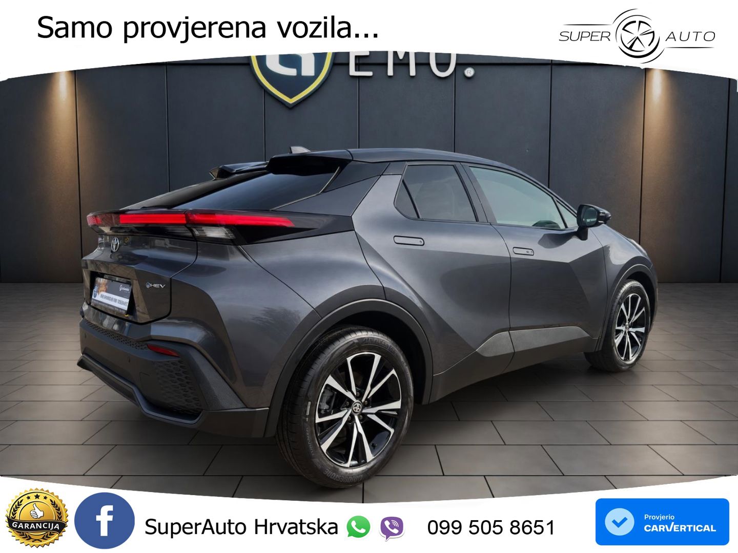 Toyota C-HR 2.0 (198 KS) Hybrid e-CVT Team Deutschland LED+GR SJED+ACC