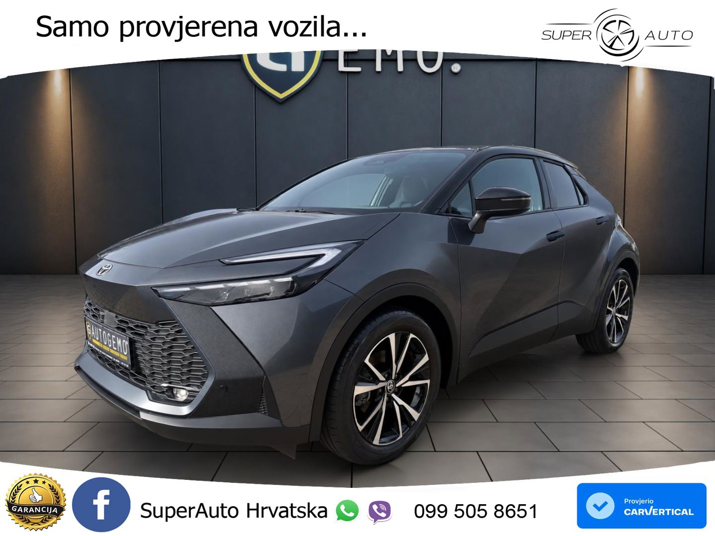 Toyota C-HR 2.0 (198 KS) Hybrid e-CVT Team Deutschland LED+GR SJED+ACC