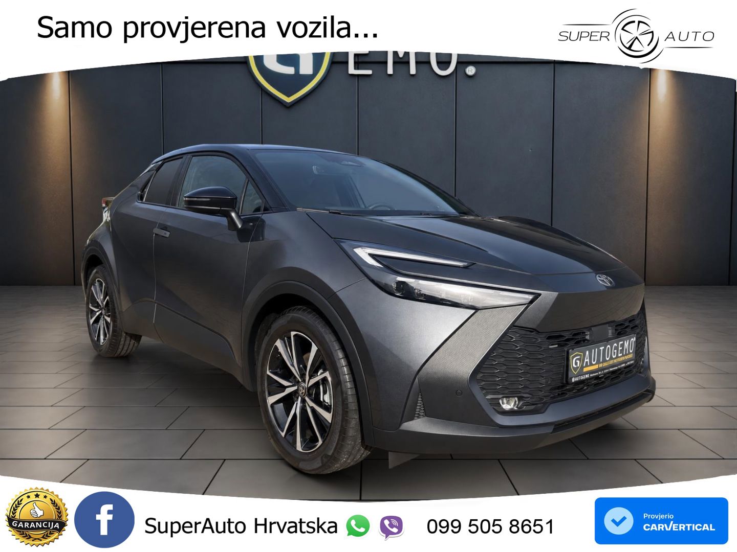 Toyota C-HR 2.0 (198 KS) Hybrid e-CVT Team Deutschland LED+GR SJED+ACC