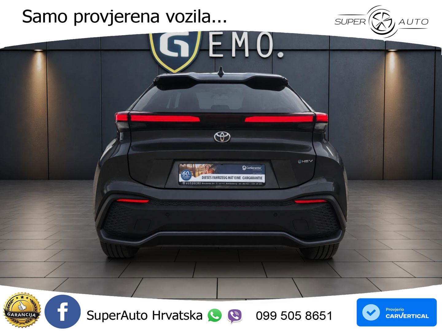 Toyota C-HR 2.0 (198 KS) Hybrid e-CVT Team Deutschland LED+GR SJED+ACC