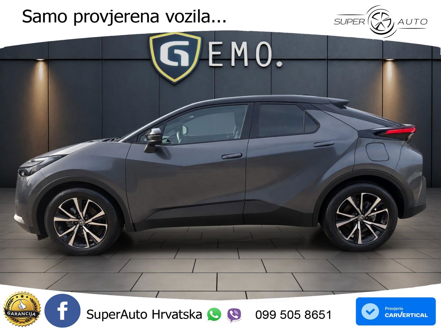 Toyota C-HR 2.0 (198 KS) Hybrid e-CVT Team Deutschland LED+GR SJED+ACC
