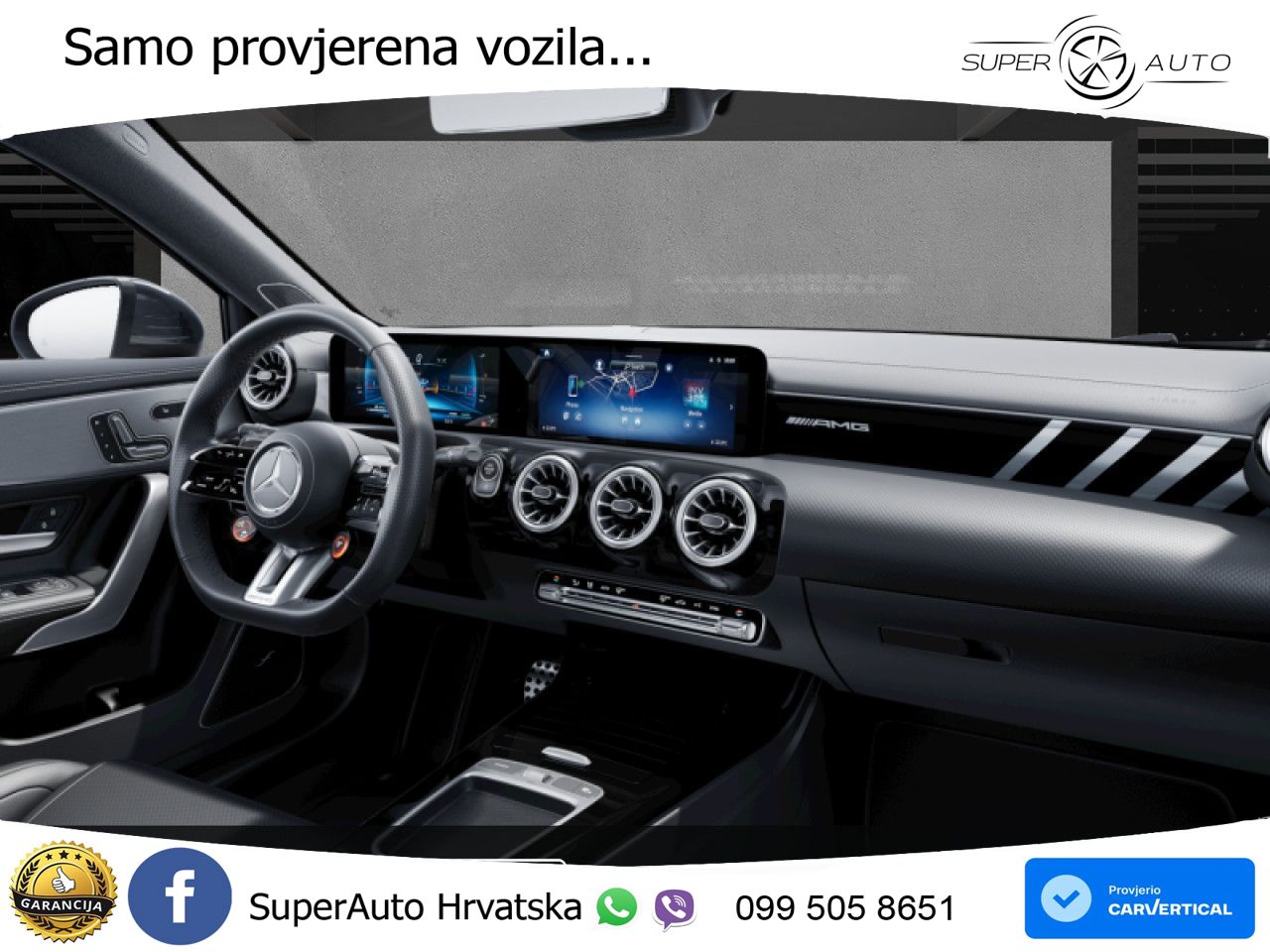 Mercedes-Benz AMG A 45 S 4MATIC+ AMG SPEEDSHIFT DCT 8G LED+GR SJED+ACC