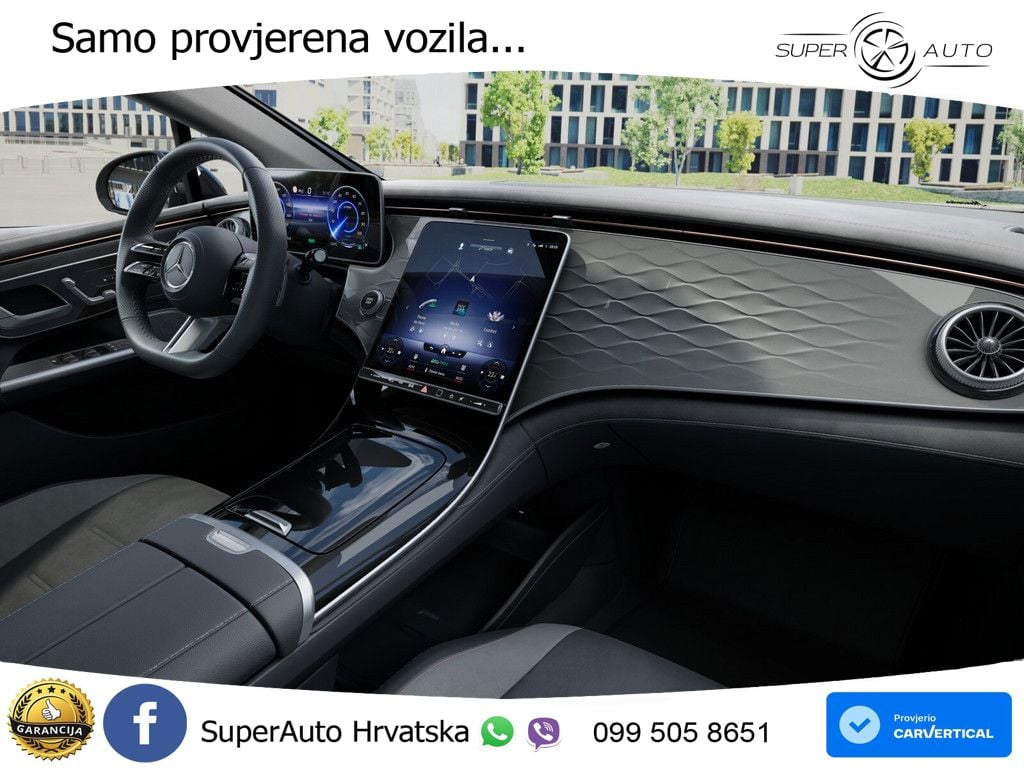 Mercedes EQE 500 100 kWh (408 KS) 4MATIC AMG ZRAČNI+ACC+GR SJED+KAM+PANO
