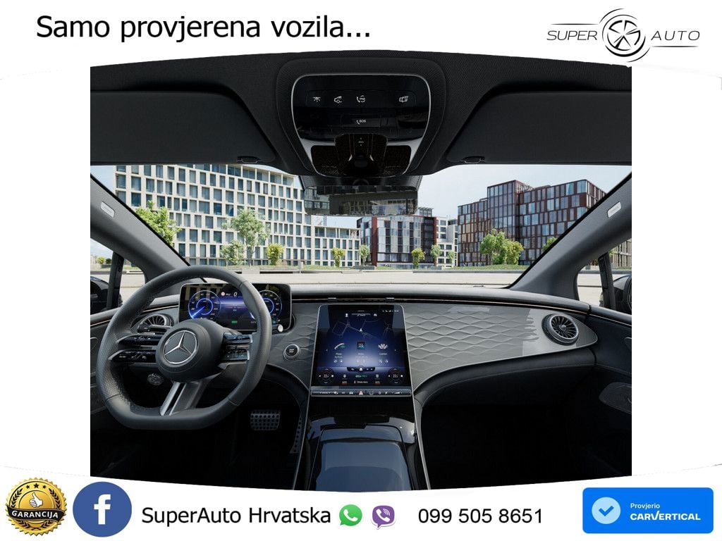 Mercedes EQE 500 100 kWh (408 KS) 4MATIC AMG ZRAČNI+ACC+GR SJED+KAM+PANO