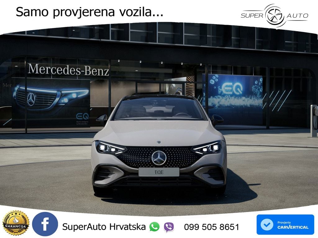 Mercedes EQE 500 100 kWh (408 KS) 4MATIC AMG ZRAČNI+ACC+GR SJED+KAM+PANO