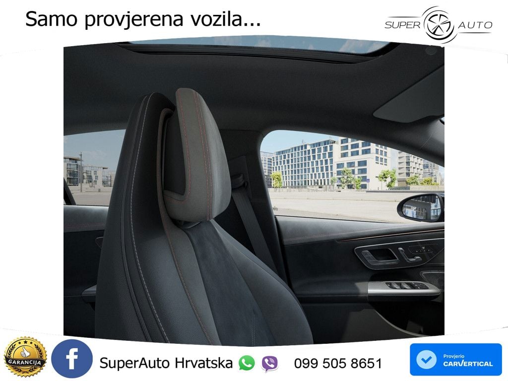 Mercedes EQE 500 100 kWh (408 KS) 4MATIC AMG ZRAČNI+ACC+GR SJED+KAM+PANO