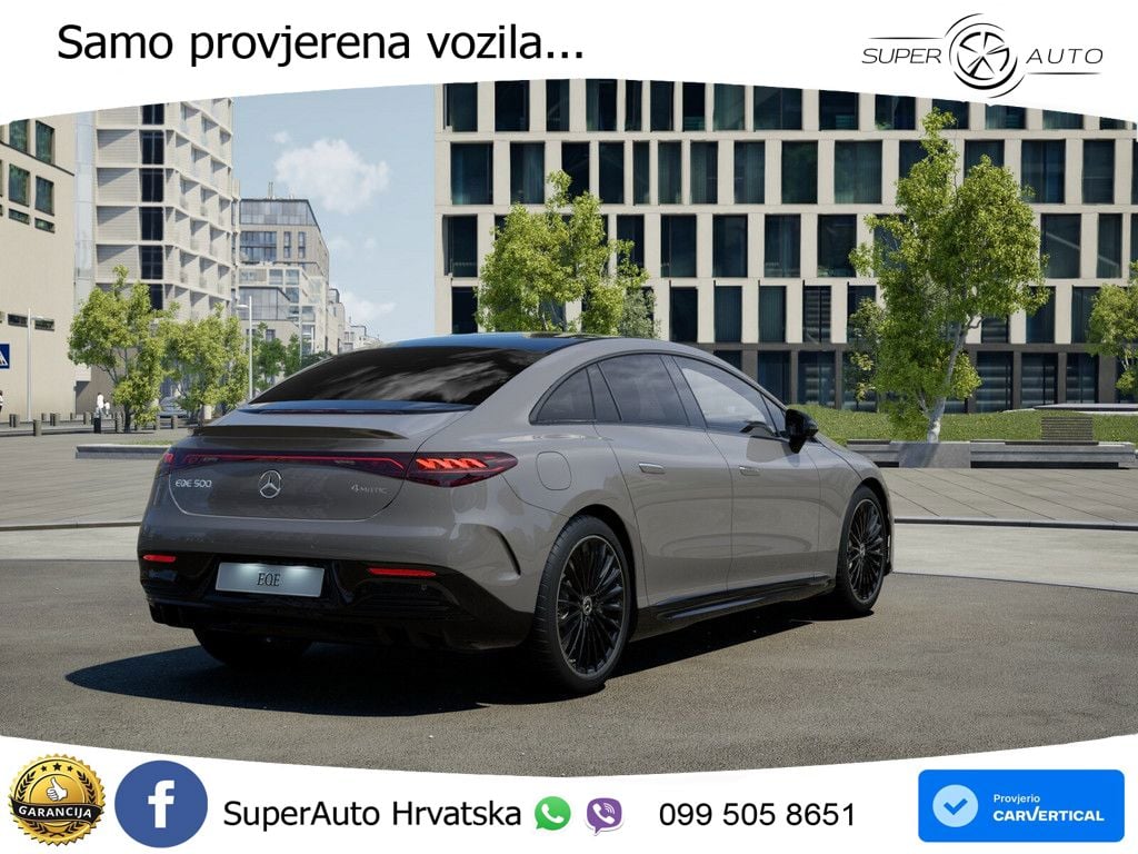 Mercedes EQE 500 100 kWh (408 KS) 4MATIC AMG ZRAČNI+ACC+GR SJED+KAM+PANO