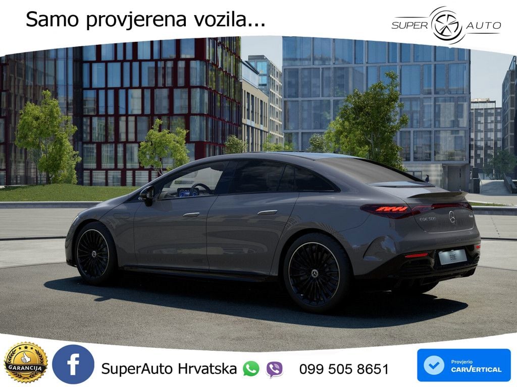 Mercedes EQE 500 100 kWh (408 KS) 4MATIC AMG ZRAČNI+ACC+GR SJED+KAM+PANO