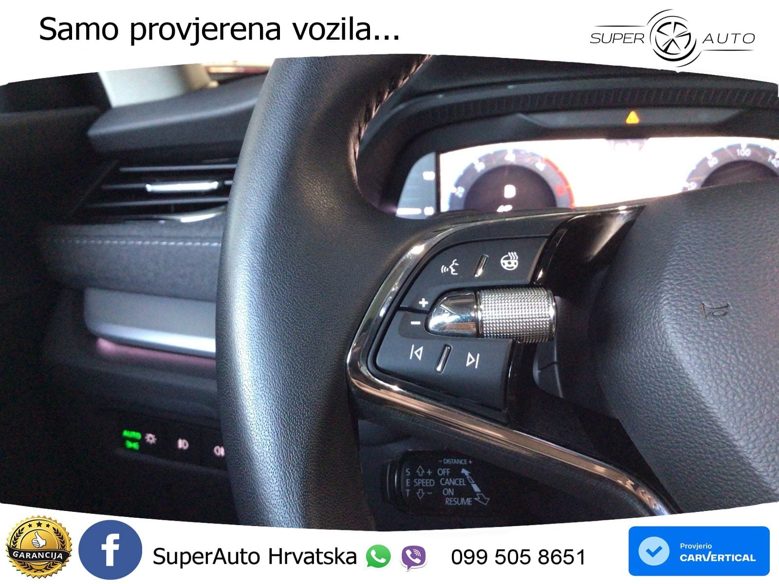 Škoda Octavia Combi 2.0 TDI (150 KS) DSG LED+GR SJED+ACC