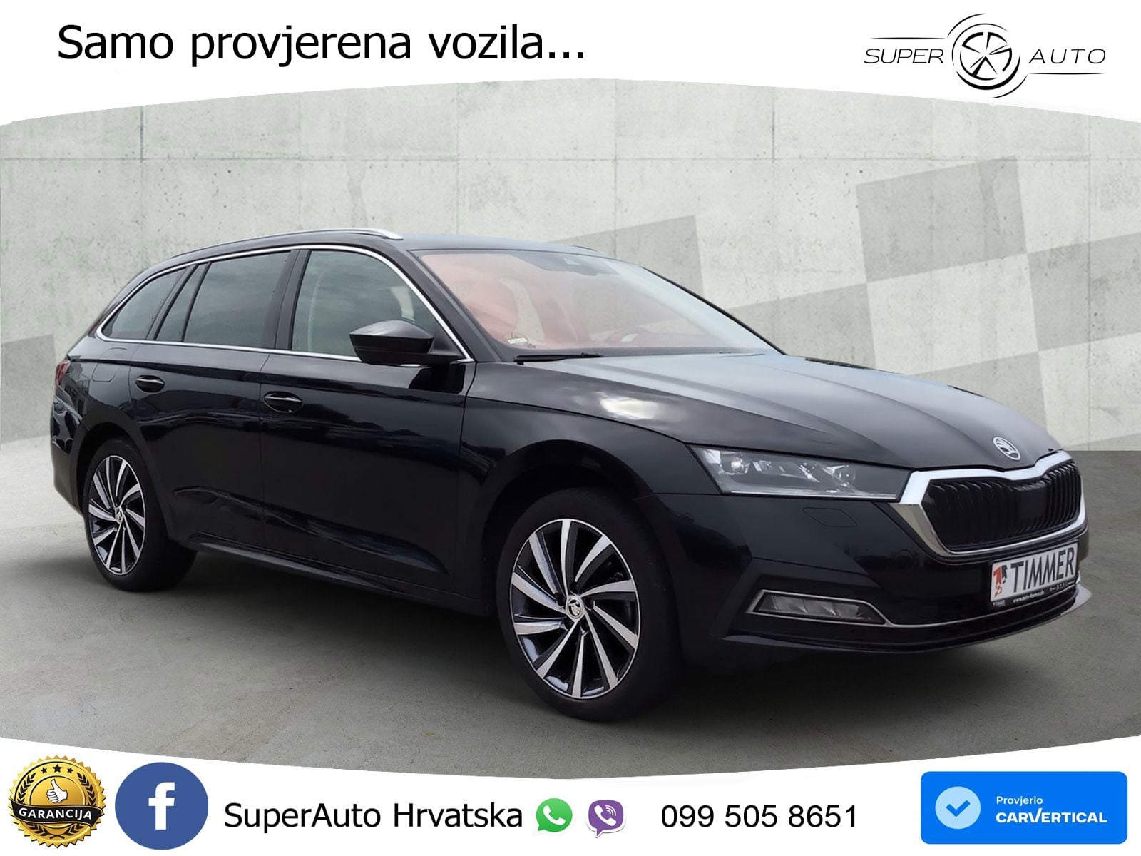 Škoda Octavia Combi 2.0 TDI (150 KS) DSG LED+GR SJED+ACC