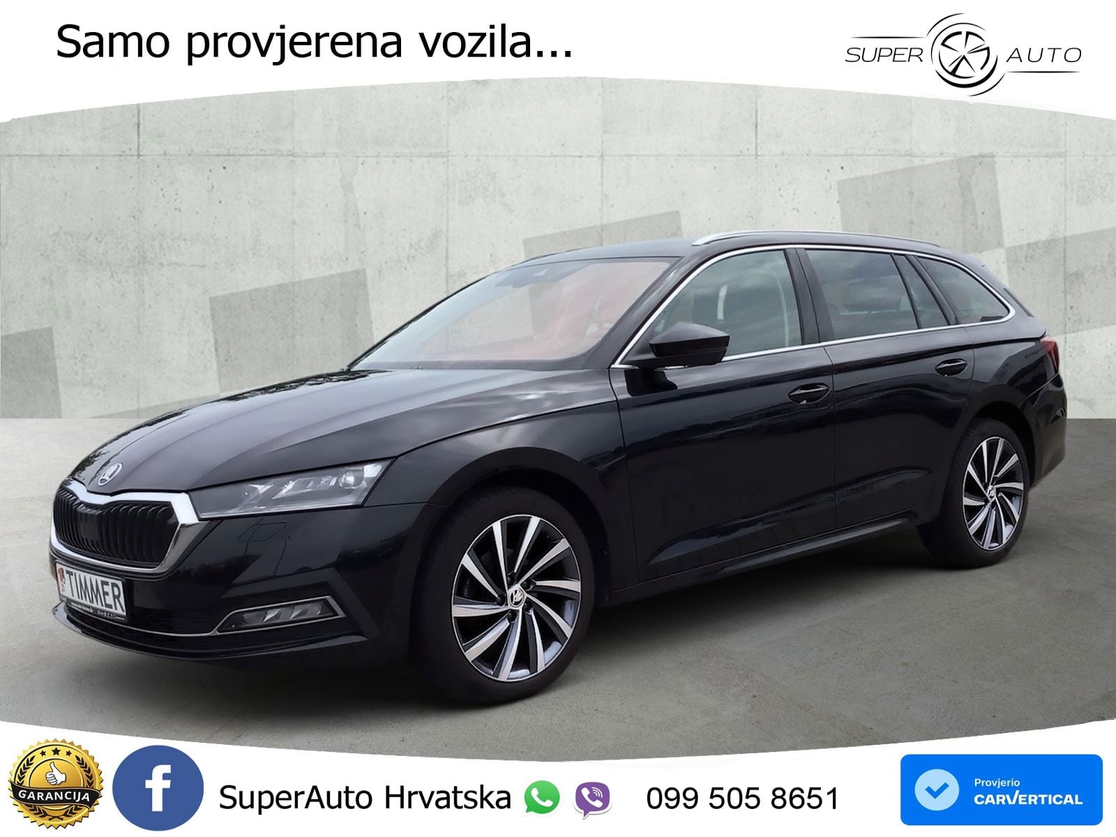 Škoda Octavia Combi 2.0 TDI (150 KS) DSG LED+GR SJED+ACC