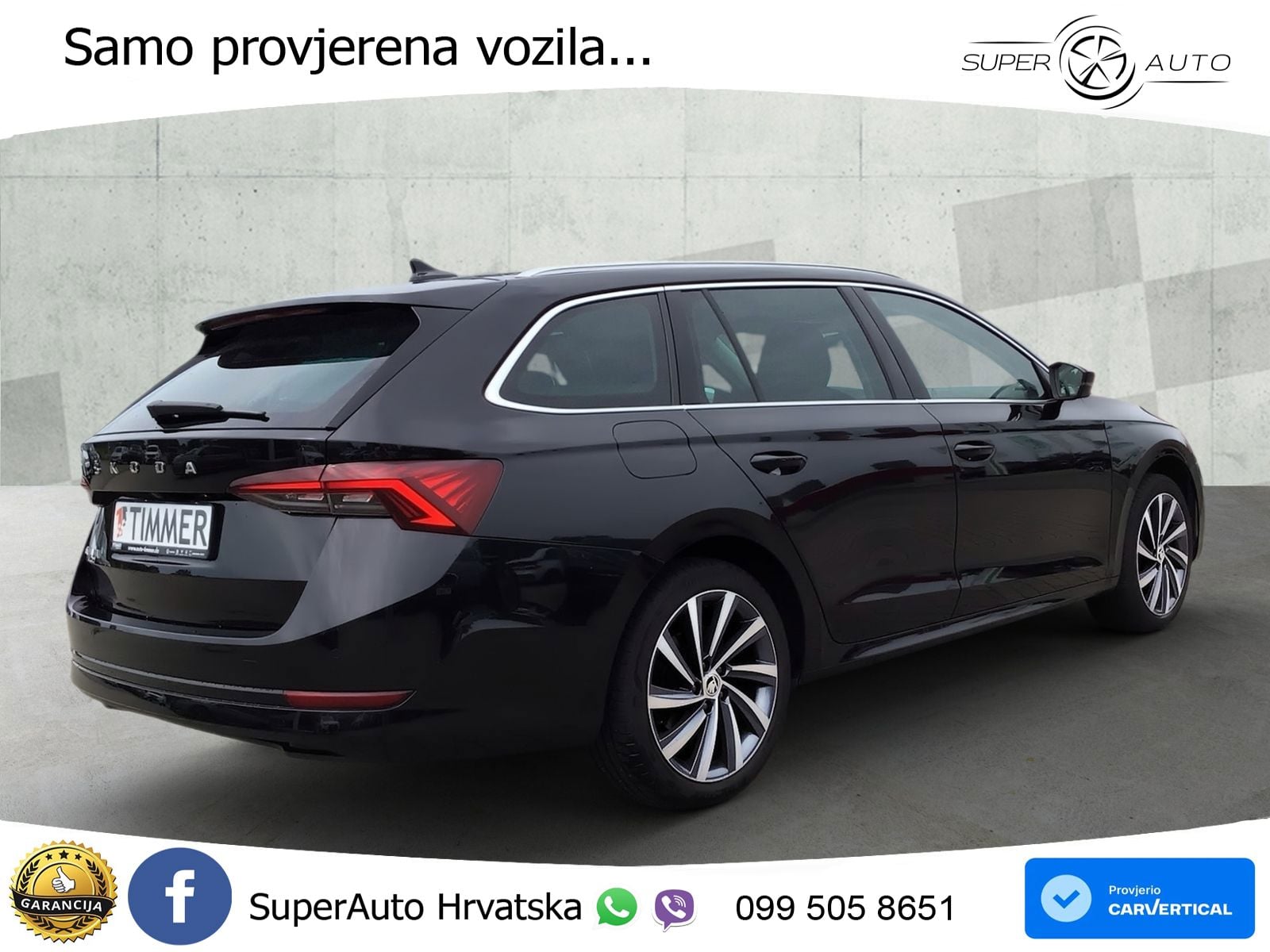 Škoda Octavia Combi 2.0 TDI (150 KS) DSG LED+GR SJED+ACC