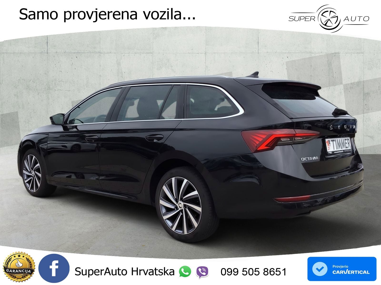Škoda Octavia Combi 2.0 TDI (150 KS) DSG LED+GR SJED+ACC