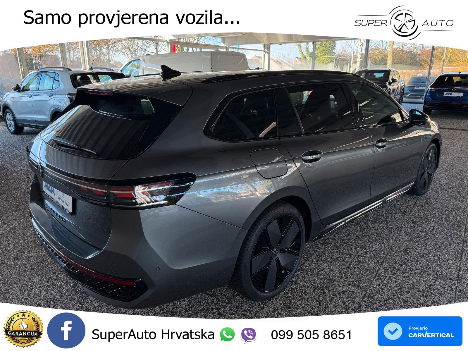 Volkswagen Passat Variant 2.0 TDI (193 KS) 4MOTION DSG R-Line LED+GR SJED+ACC