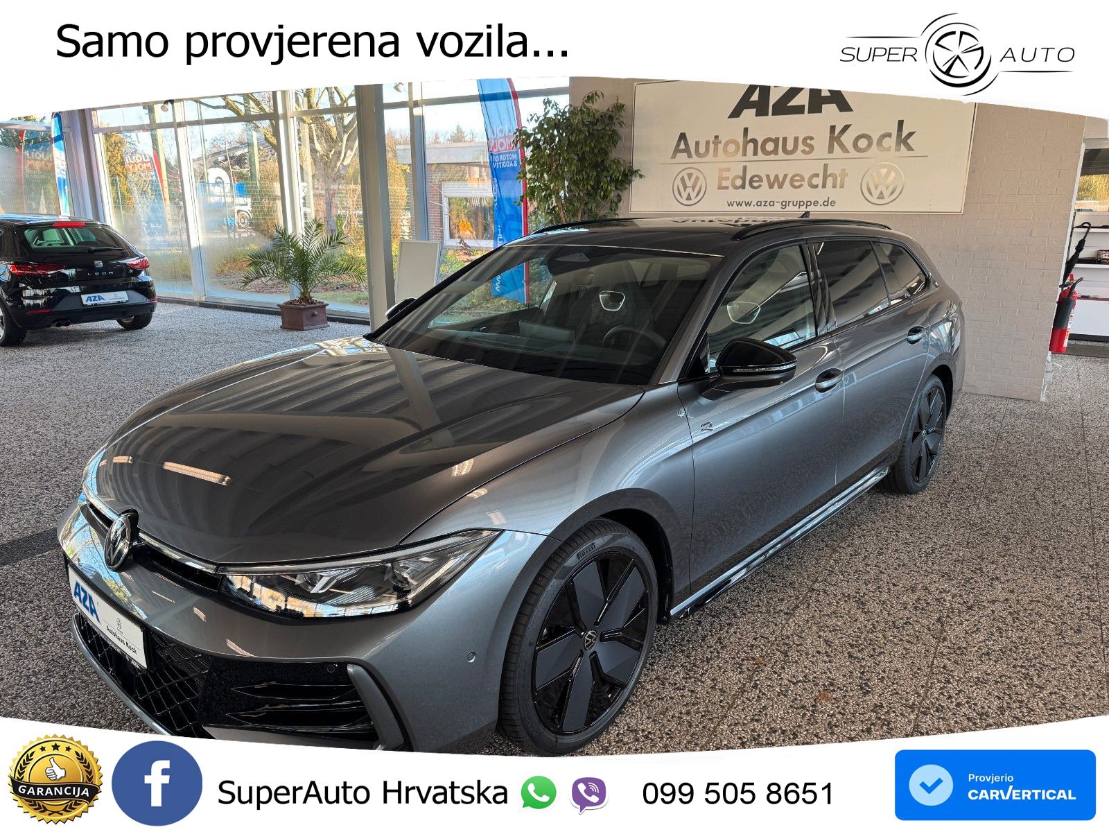 Volkswagen Passat Variant 2.0 TDI (193 KS) 4MOTION DSG R-Line LED+GR SJED+ACC