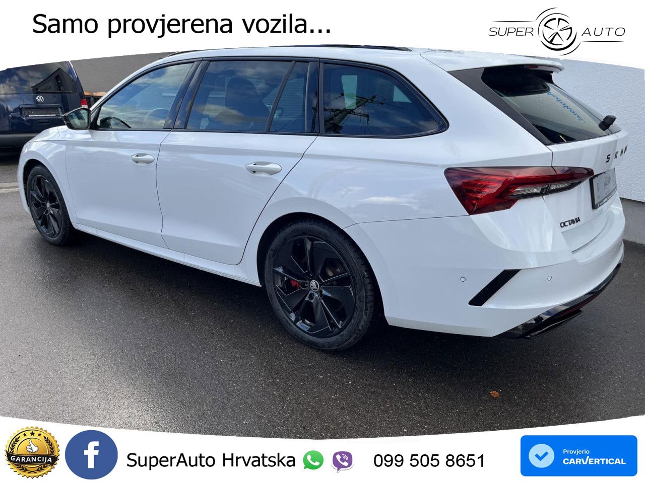 Škoda Octavia Combi RS 2.0 TSI (265 KS) DSG MATRIX+GR SJED+KAM