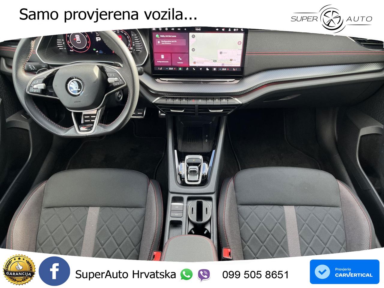 Škoda Octavia Combi RS 2.0 TSI (265 KS) DSG MATRIX+GR SJED+KAM