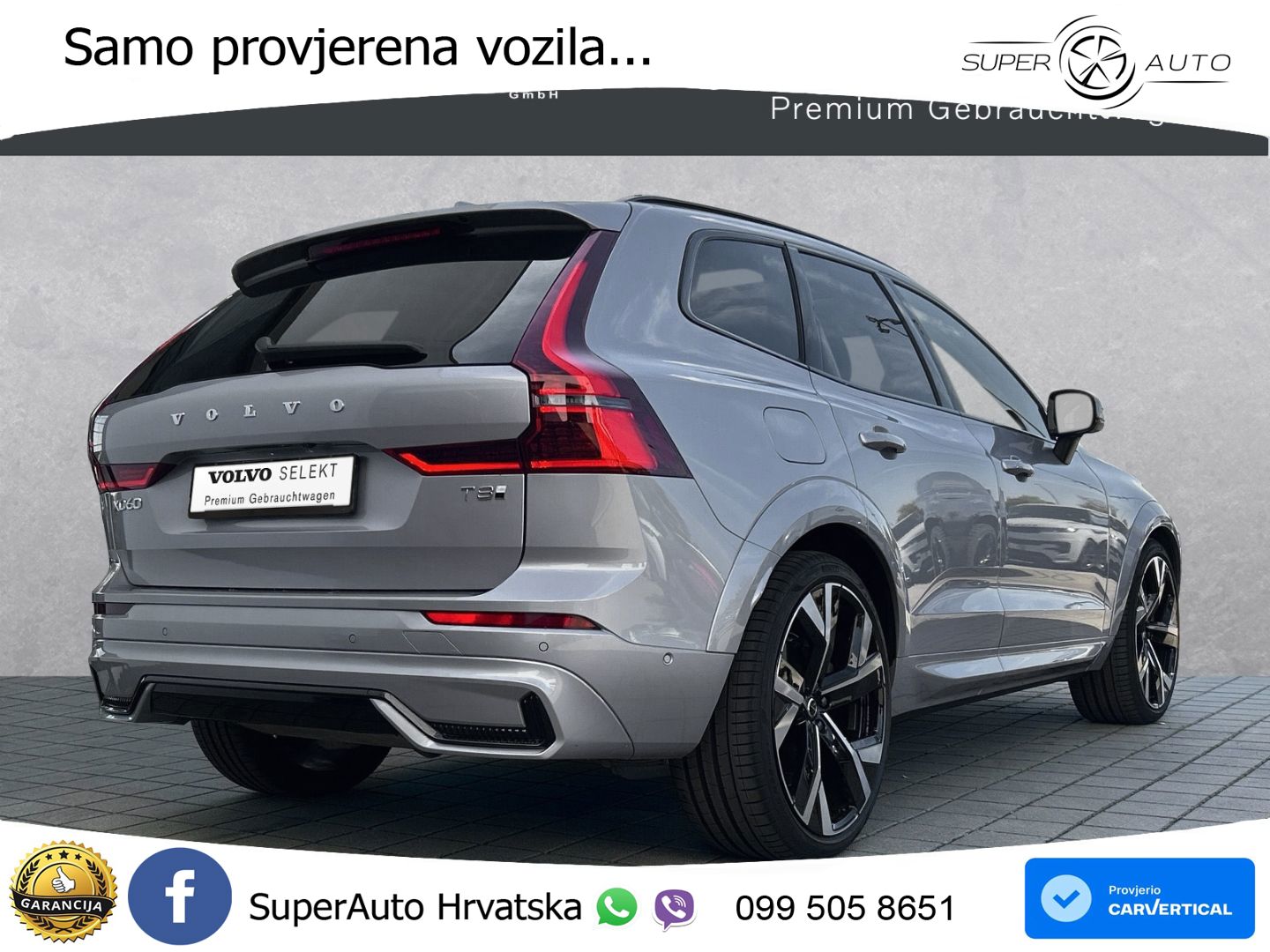 Volvo XC60 T8 AWD Geartronic ZRAČNI+ACC+4xGR SJED+KAM