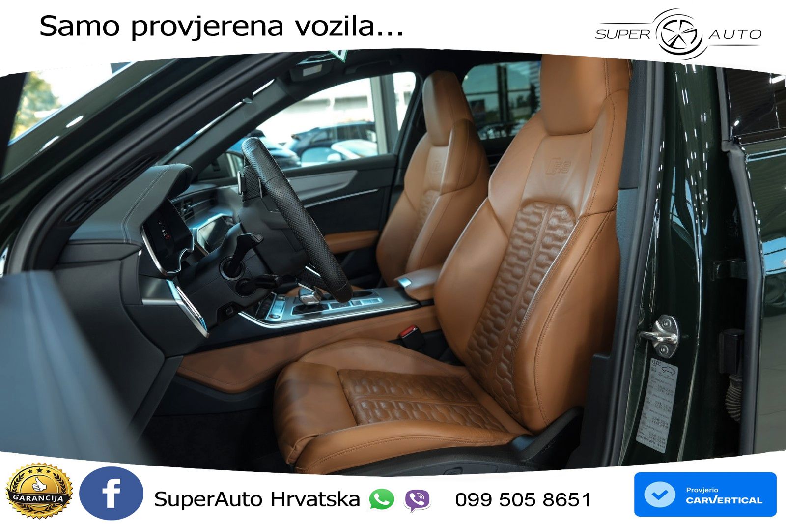 Audi RS6 Avant 4.0 TFSI V8 performance (630 KS)  quattro tiptronic LED+GR SJED+ACC