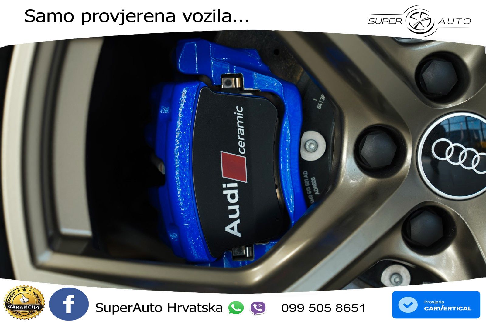 Audi RS6 Avant 4.0 TFSI V8 performance (630 KS)  quattro tiptronic LED+GR SJED+ACC