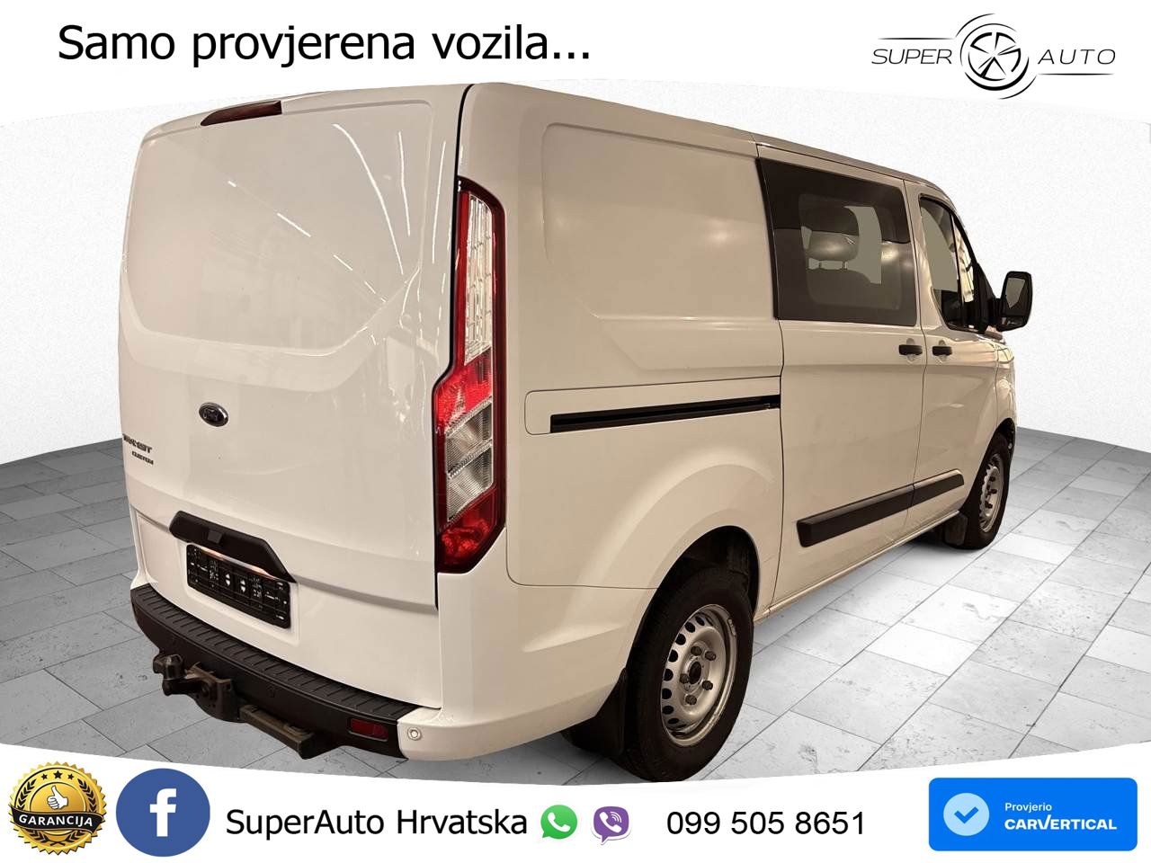 Ford Transit Custom 2.0 TDCi 320 L1 Titanium 170 KS
