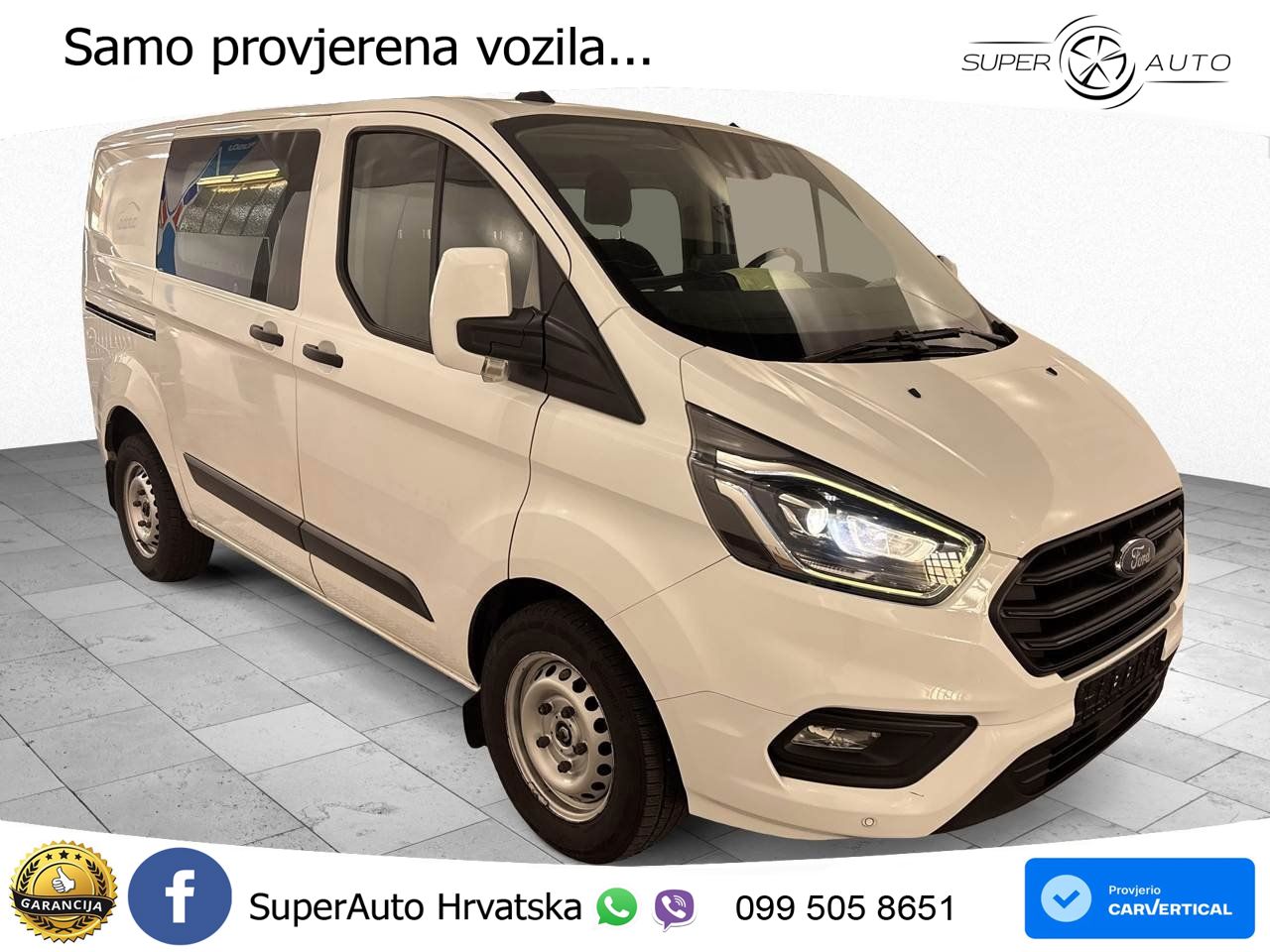 Ford Transit Custom 2.0 TDCi 320 L1 Titanium 170 KS
