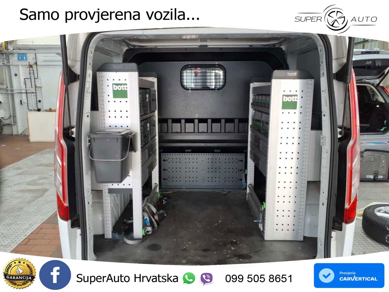 Ford Transit Custom 2.0 TDCi 320 L1 Titanium 170 KS