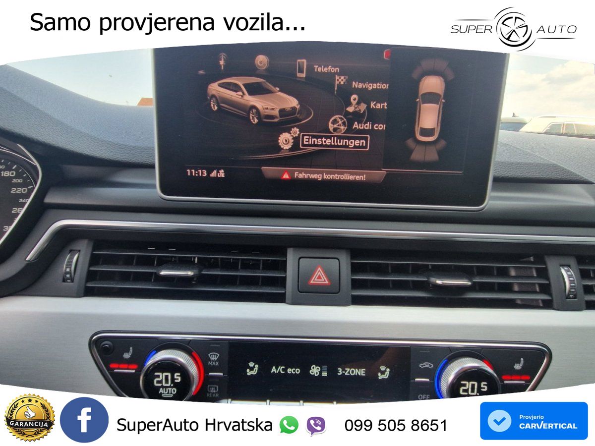 Audi A5 Sportback 40 TFSI (190 KS) S tronic S line