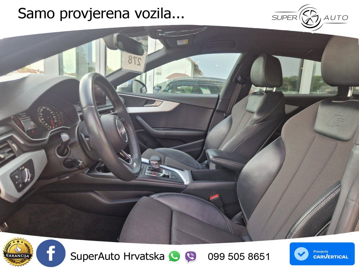 Audi A5 Sportback 40 TFSI (190 KS) S tronic S line