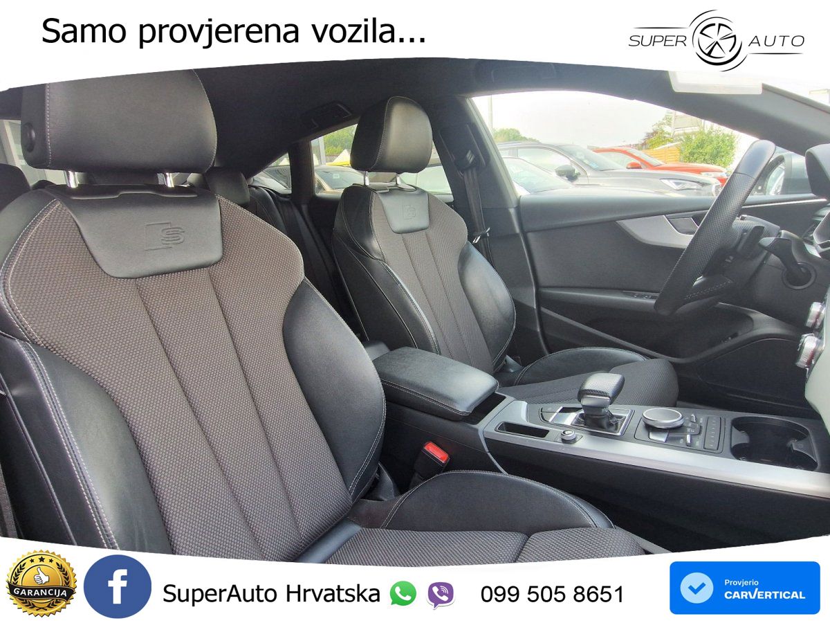 Audi A5 Sportback 40 TFSI (190 KS) S tronic S line