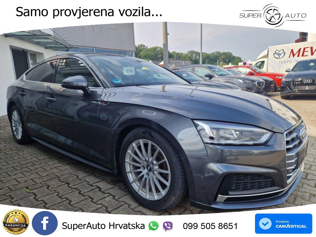 Audi A5 Sportback 40 TFSI (190 KS) S tronic S line