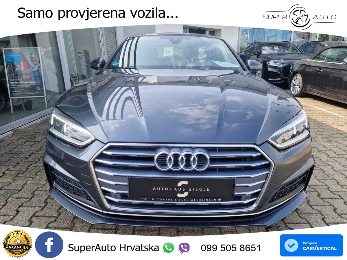 Audi A5 Sportback 40 TFSI (190 KS) S tronic S line