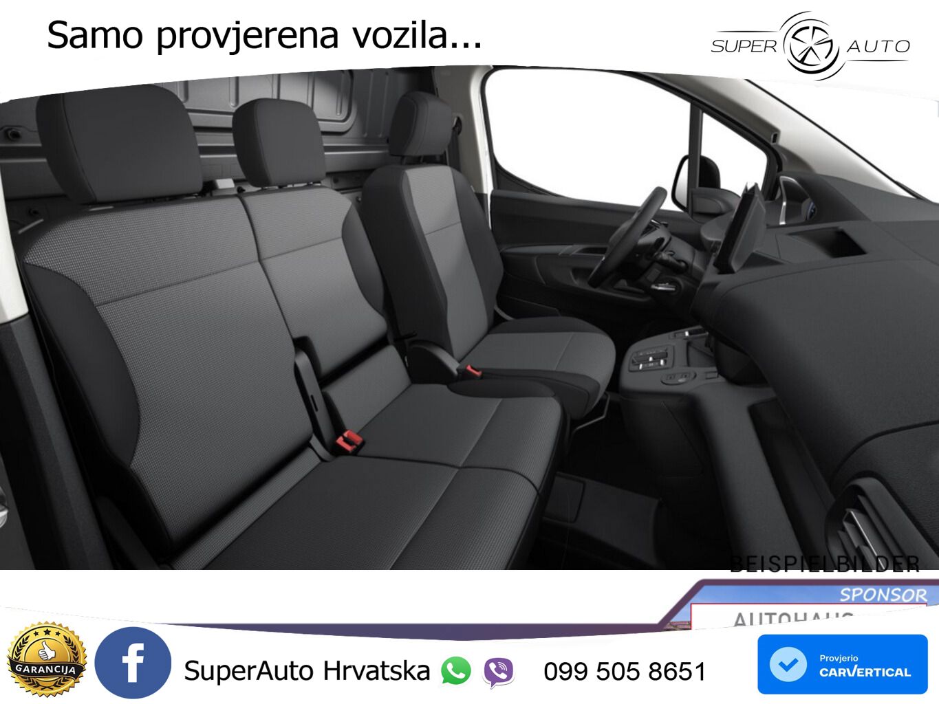 Peugeot Partner L1 MultiFlex Kam E-Rad CarP UVP-39%* 102 KS