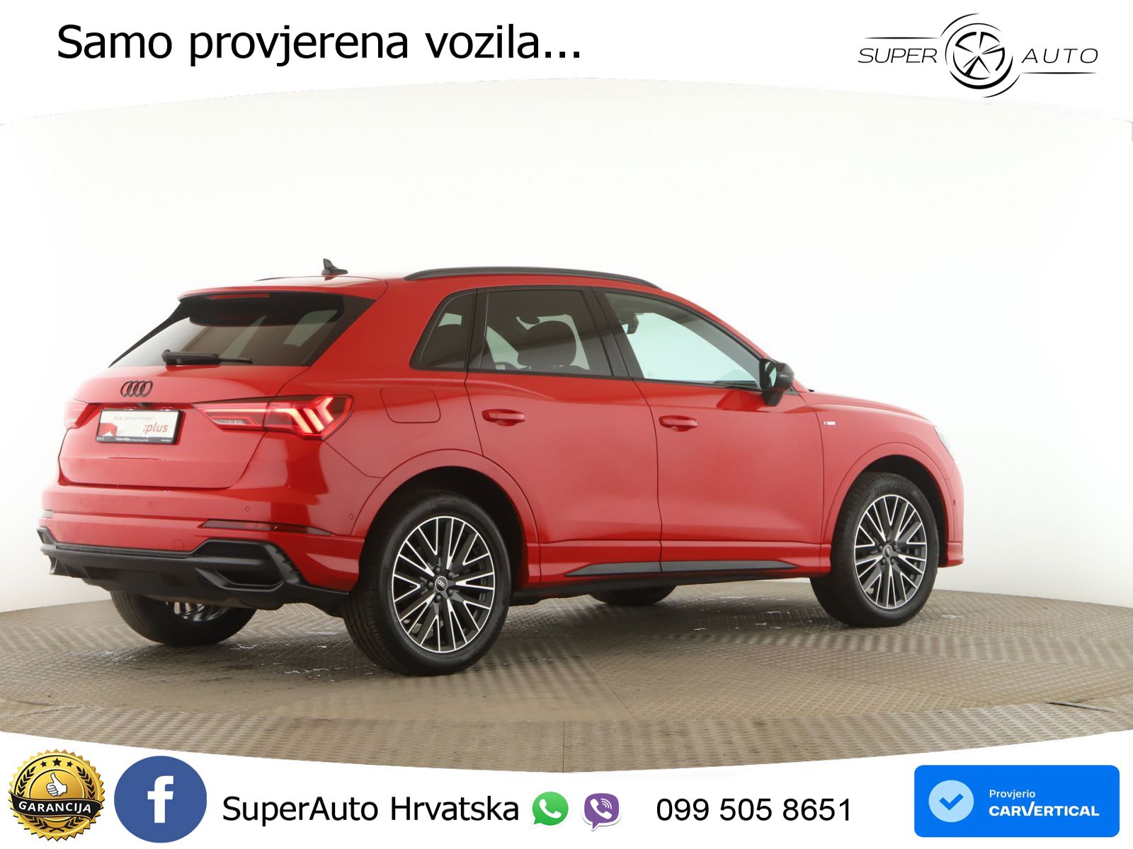 Audi Q3 45 TFSIe (245 KS) S tronic S line MATRIX+GR SJED+KAM