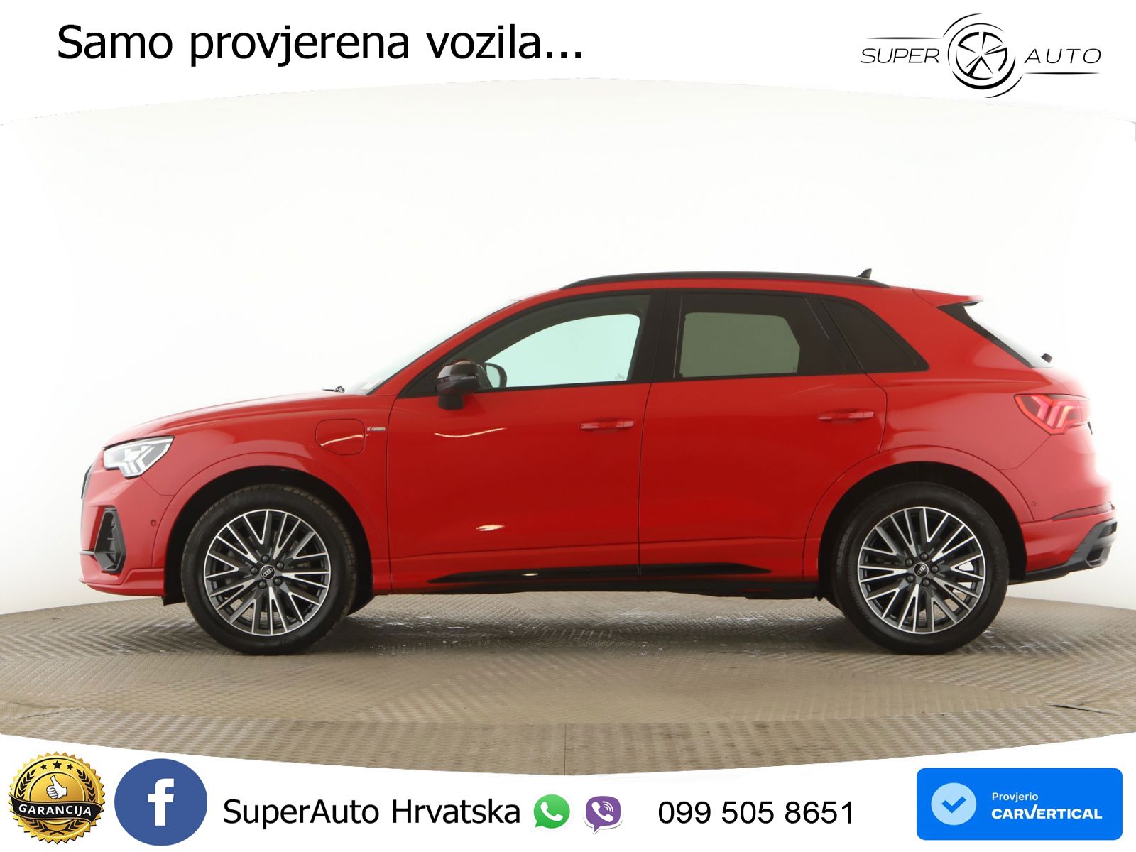 Audi Q3 45 TFSIe (245 KS) S tronic S line MATRIX+GR SJED+KAM